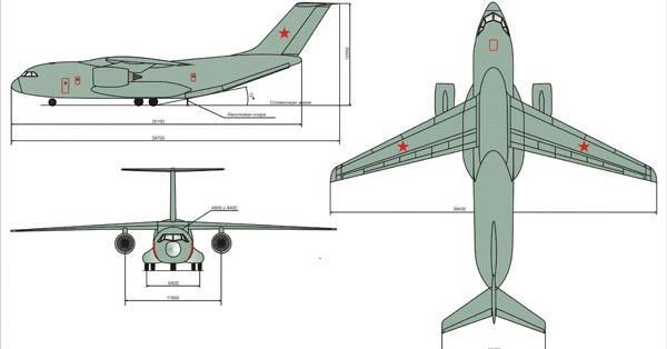 Самолет ил-276 (ранее ил-214)