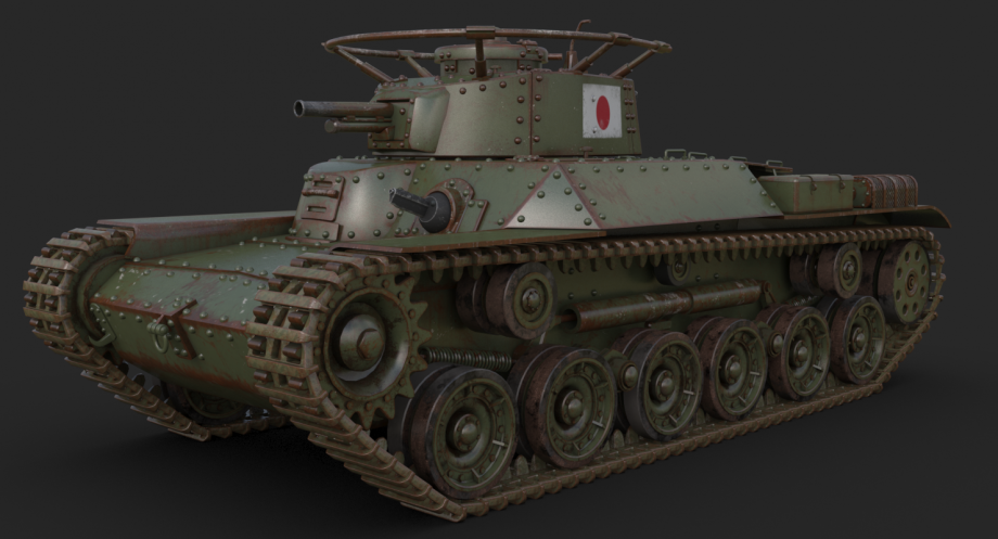 Средний танк type 1 chi-he (япония) | армии и солдаты. военная энциклопедия
