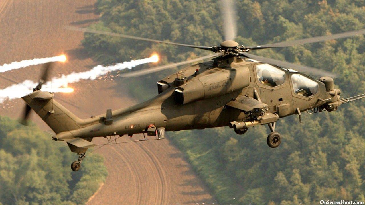 Aw129 multi-role combat helicopter