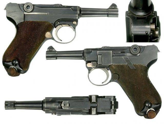 Пистолет borchardt-luger m1900
