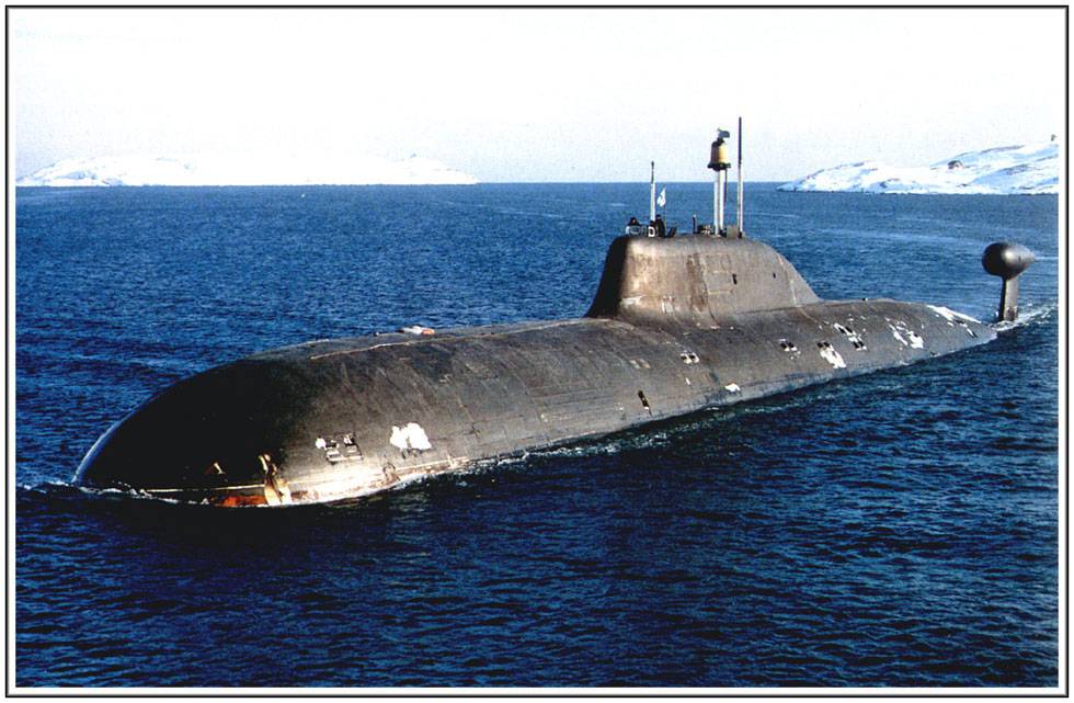 Ssn akula class (bars type 971) nuclear submarine - naval technology