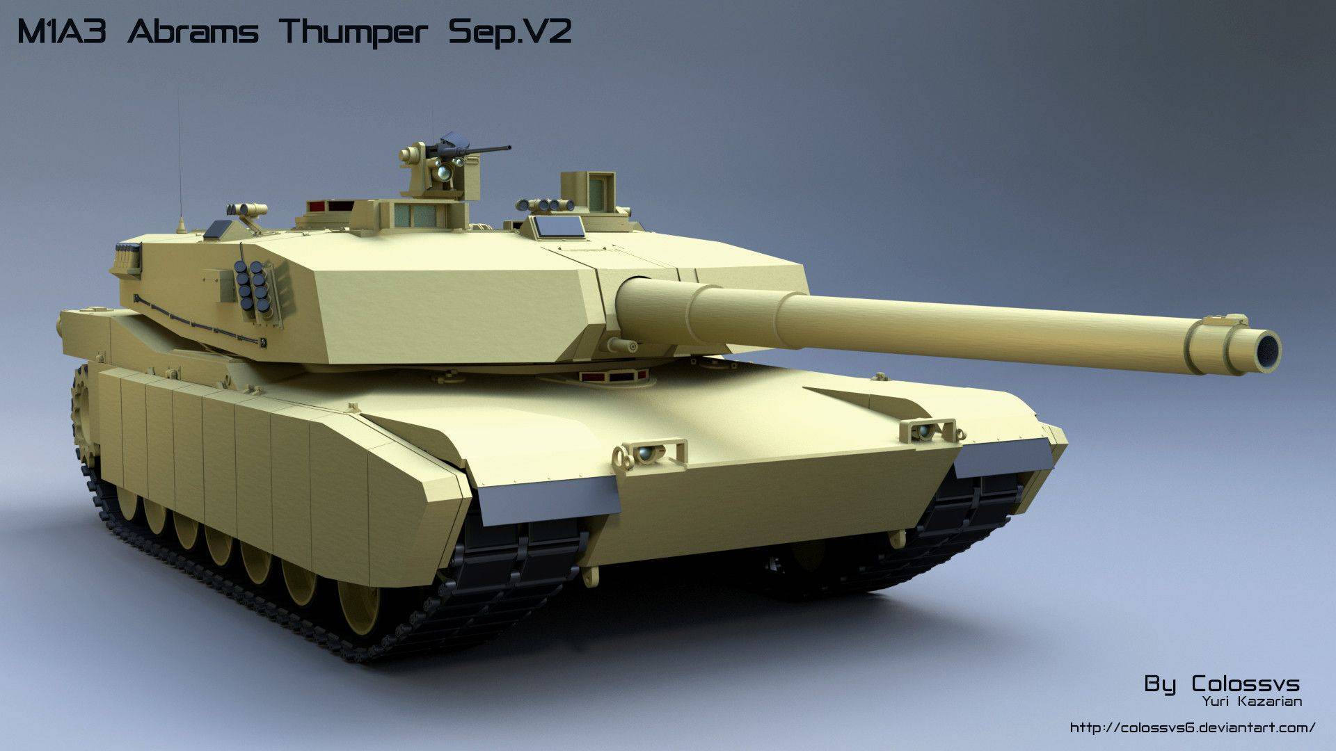 Abrams m1a2 sepv3 main battle tank