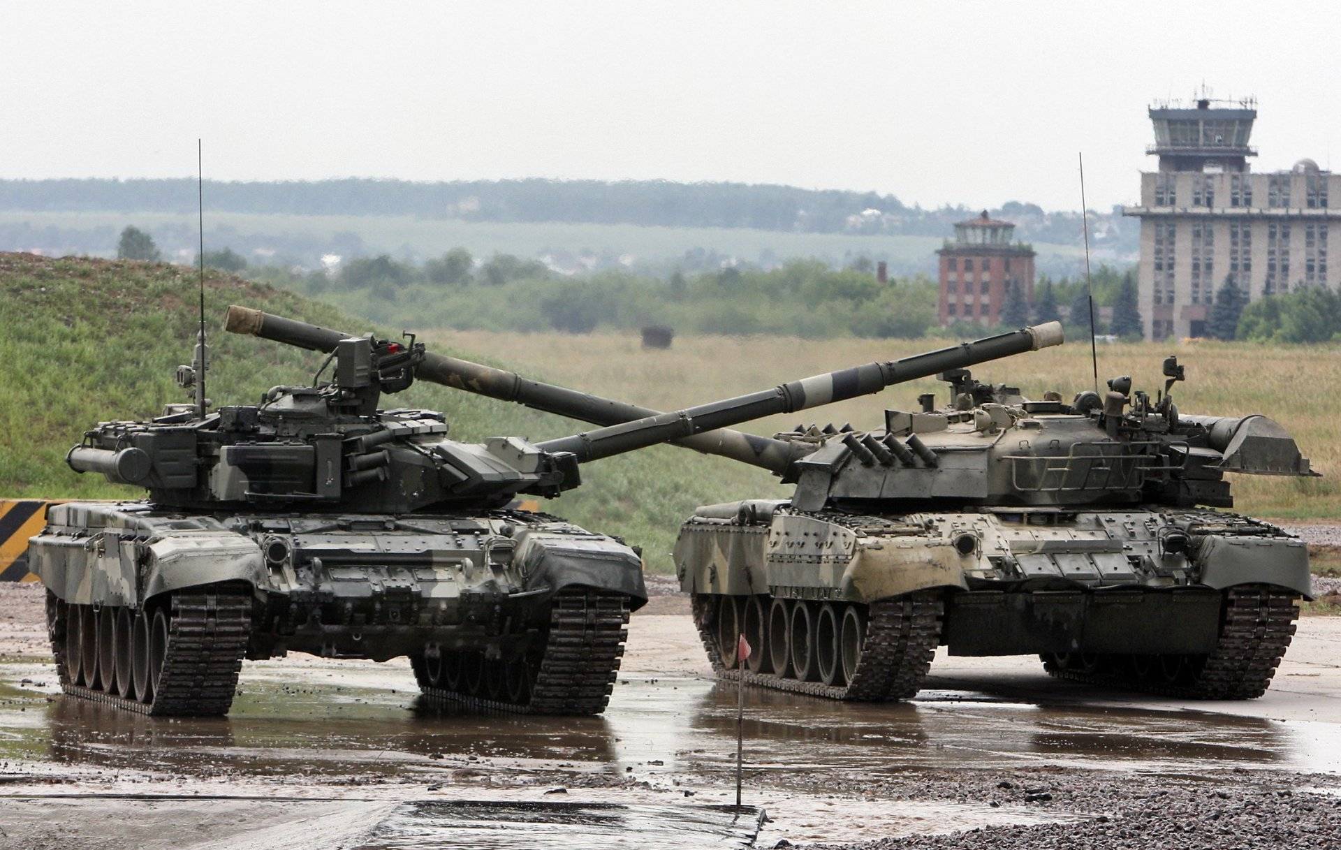 Т-80 И Т-90