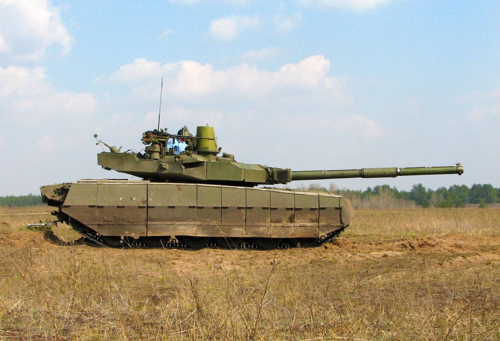 Танк т-84у «оплот»