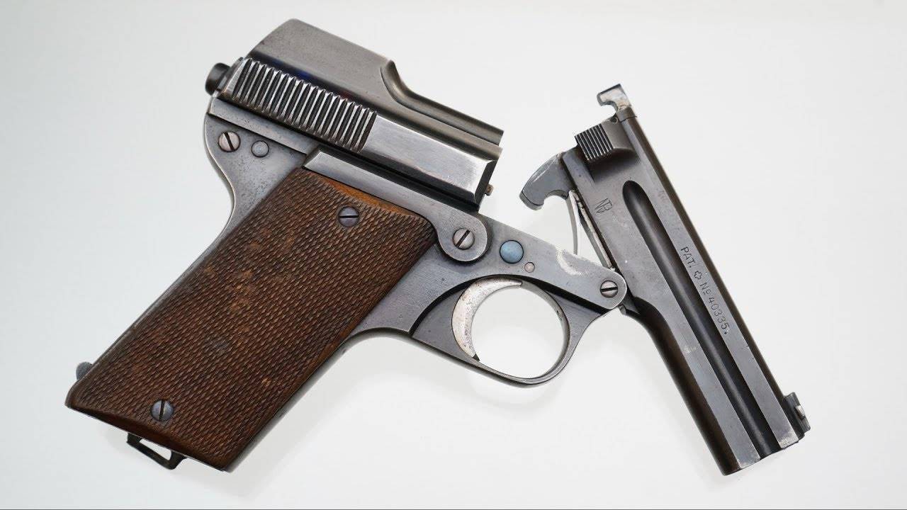 Пистолет steyr-pieper m1908/34 - австрийская классика.