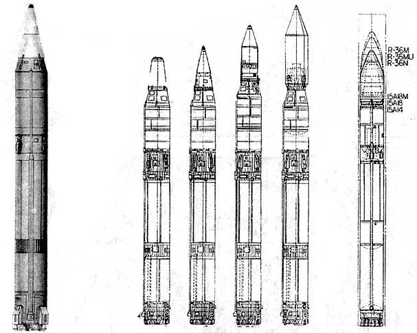 Межконтинентальная баллистическая ракета 15а30 ур-100н (ссср)