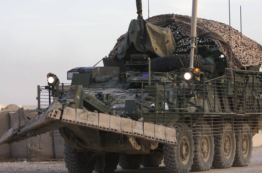 Боевая машина пехоты iav stryker (сша — канада)