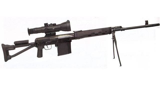 Крупнокалиберная снайперская винтовка осв-96