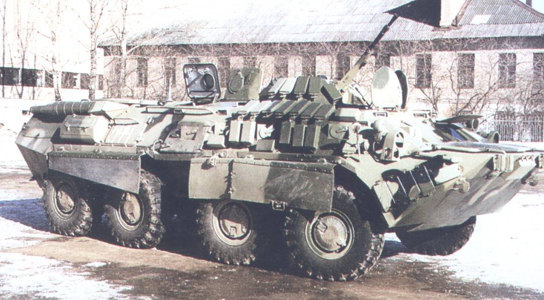 БТР-70 – «переходный» вариант бронетранспортёра
