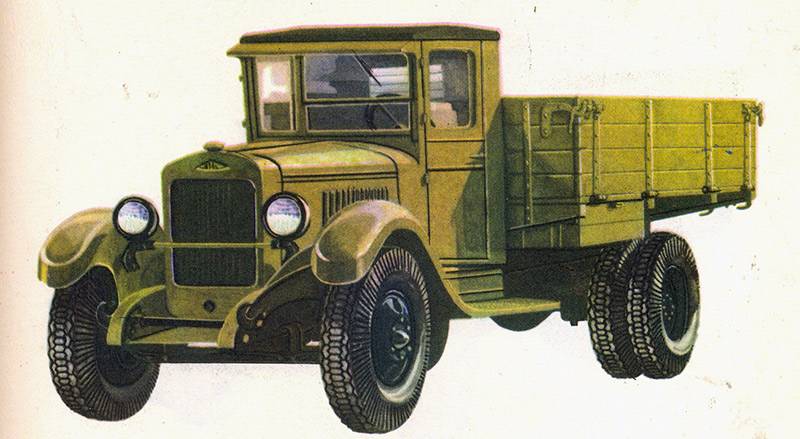 Газ-аа, полуторка - советский грузовик, история разработки и эксплуатация, конструкция и характеристики, достоинства и недостатки, модификации, использование в армии
