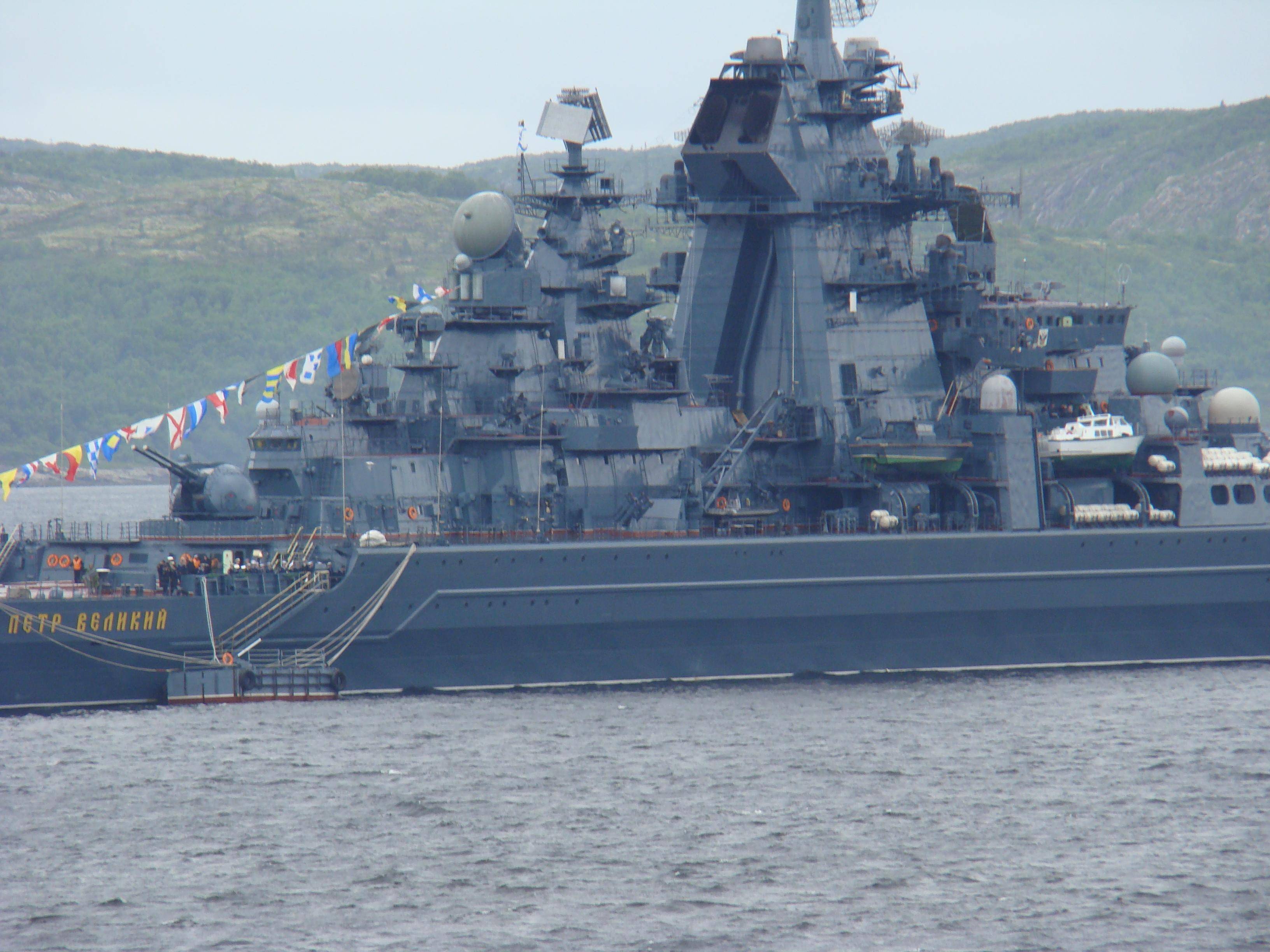 Атомный ракетный крейсер «пётр великий» проекта 1144 шифр «орлан» (россия)
