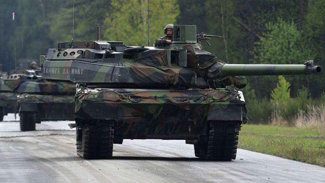 Основной боевой танк "леклерк" (франция)