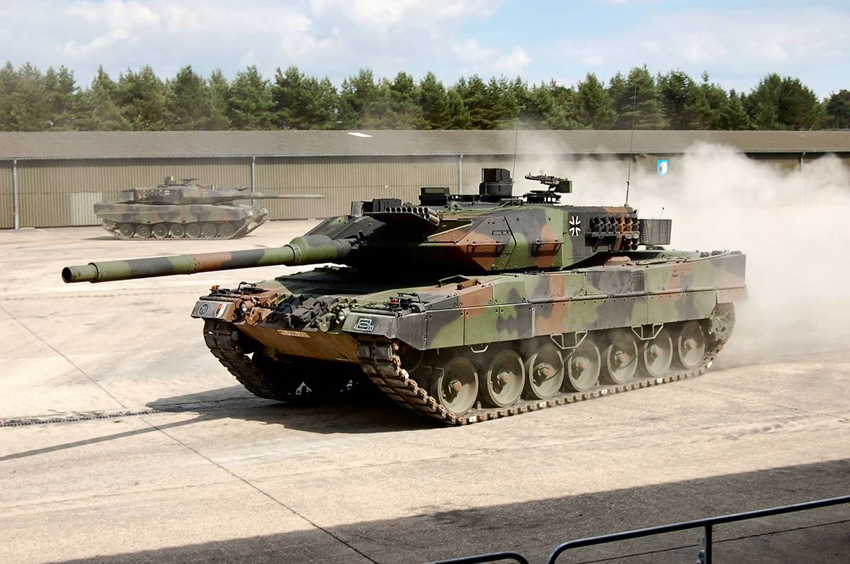 Основной боевой танк leopard 2a7+ (германия)