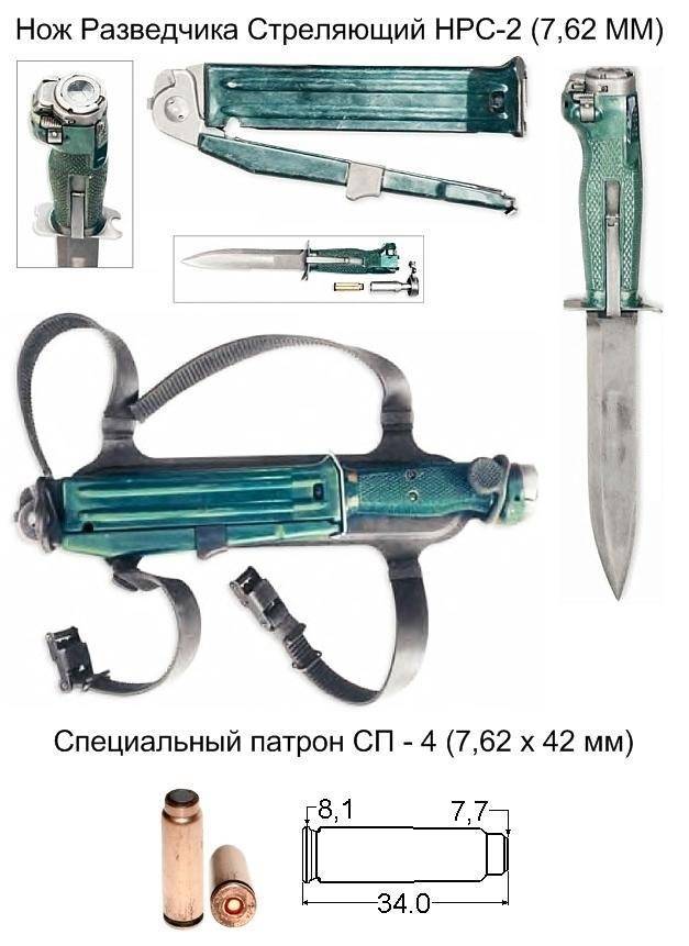 Стреляющий нож разведчика НРС-2