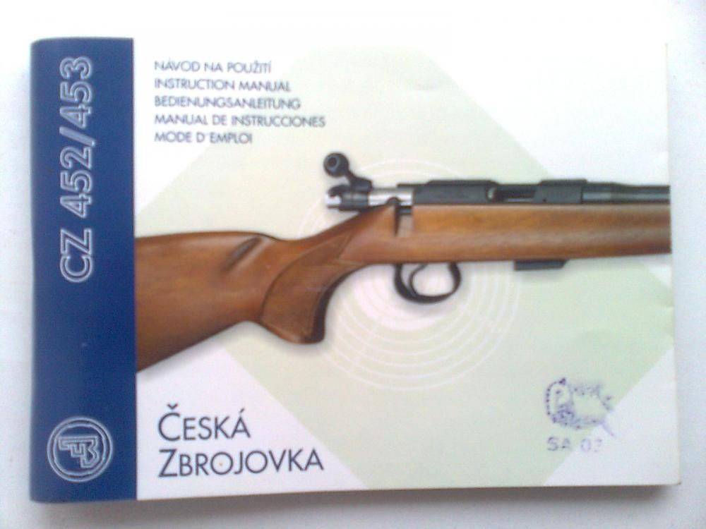 Чешская мелкокалиберная винтовка CZ 452