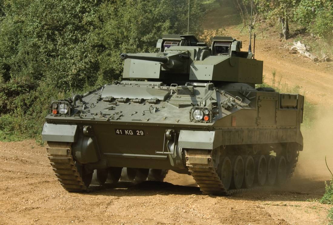 Боевая машина пехоты mcv-80 warrior (великобритания)