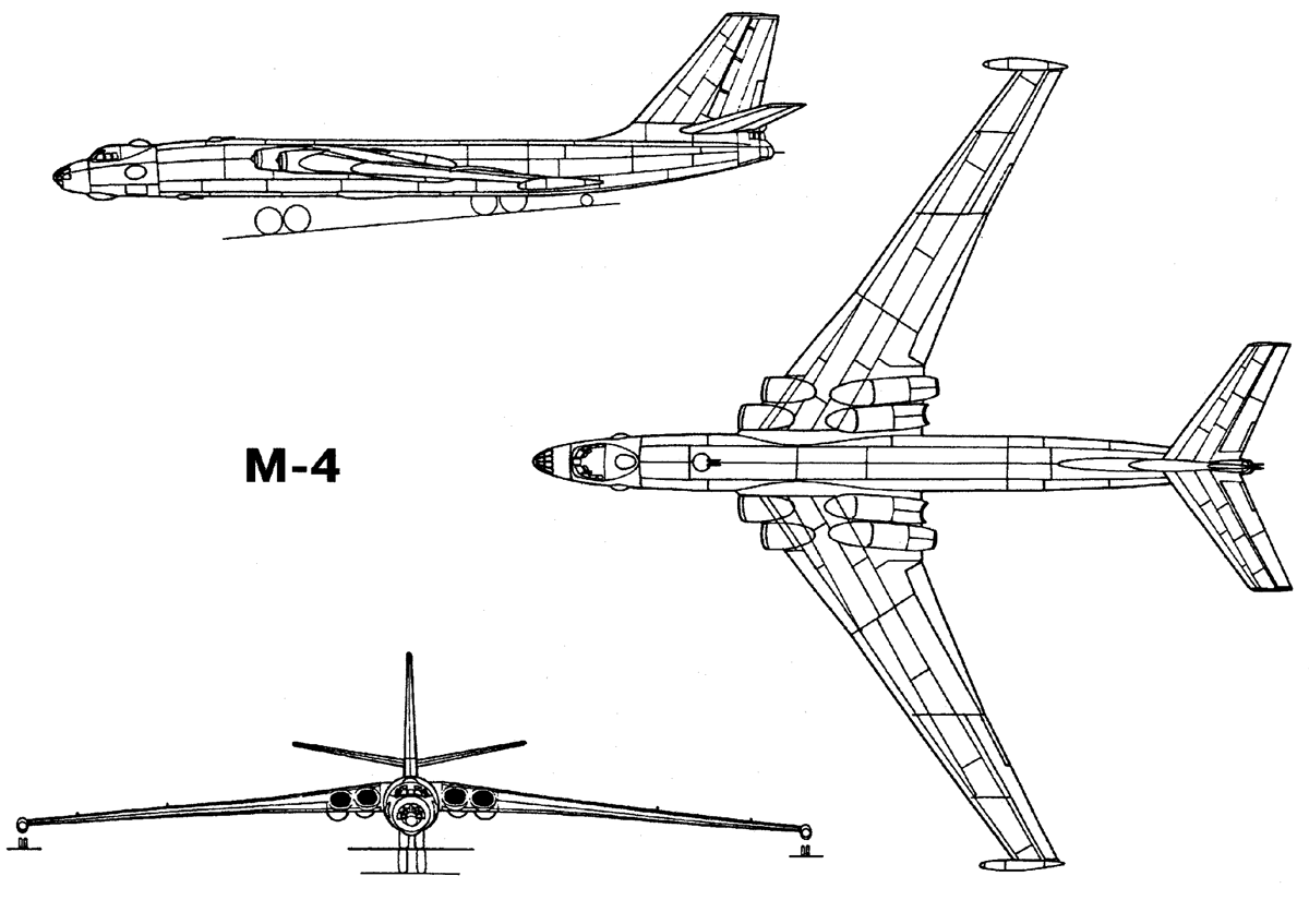 Стратегический реактивный бомбардировщик м-4 «бизон»