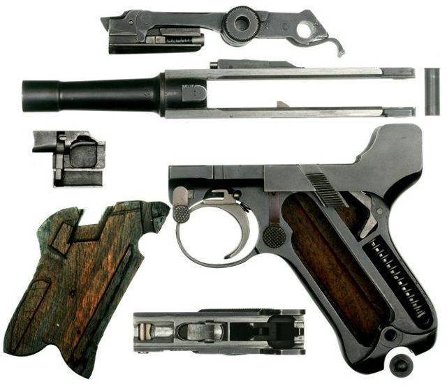История пистолетов «парабеллум»,опыт использования и конструктивные особенности