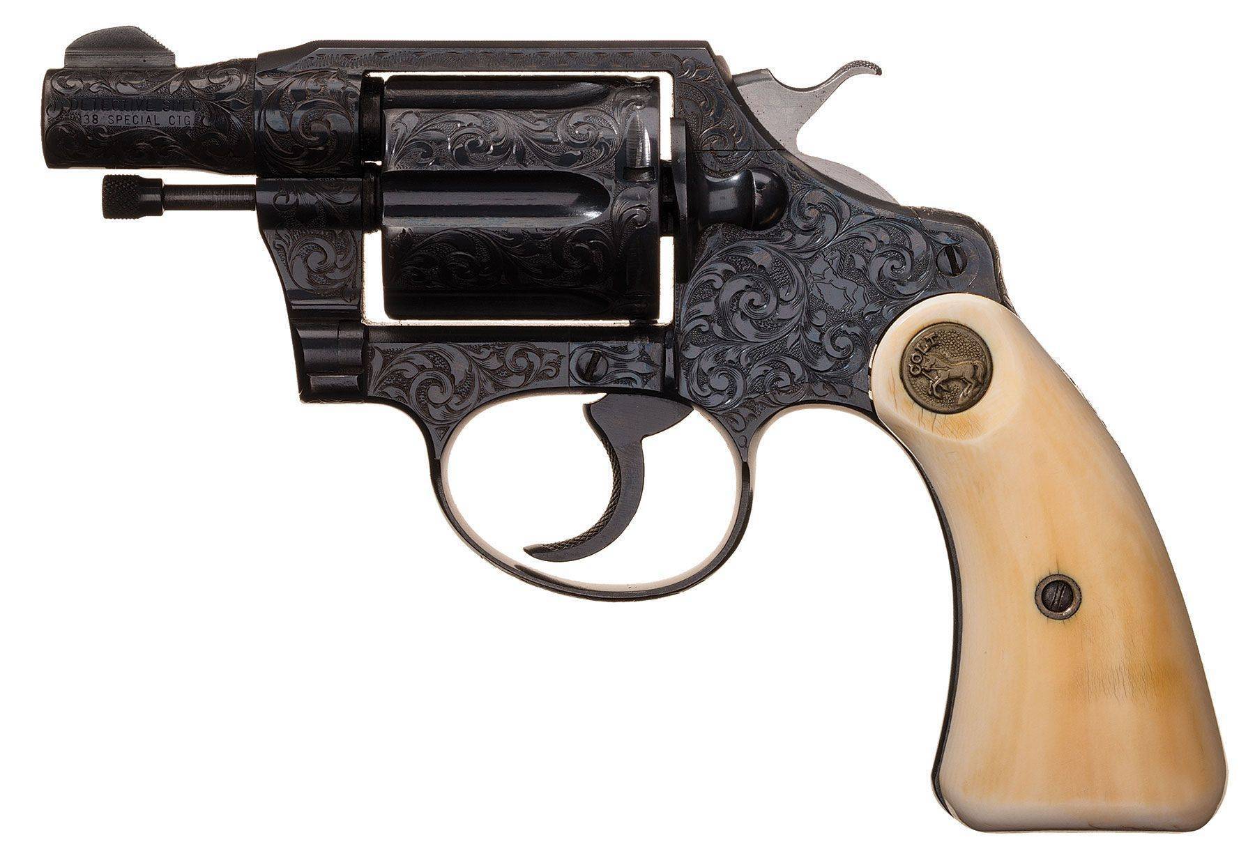 Colt detective special - револьвер в стиле нуар