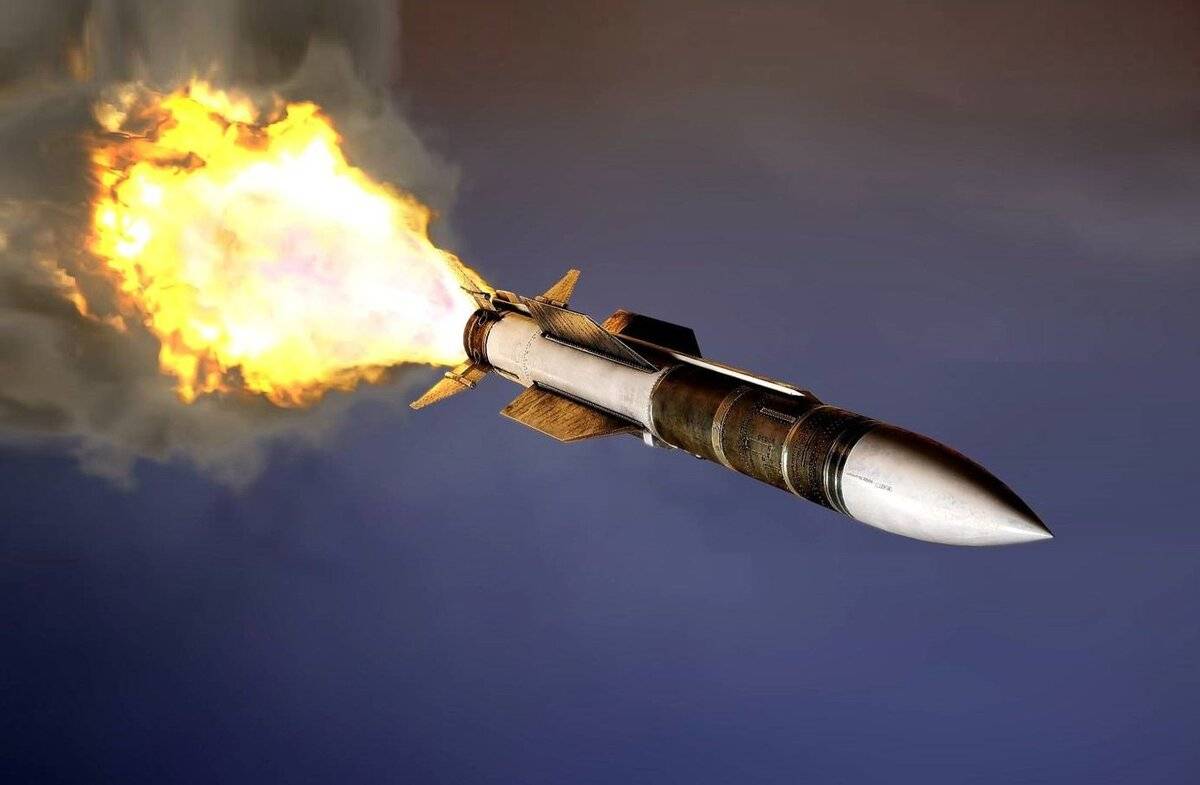 Опытная ракета “воздух-воздух” р-90 (россия)