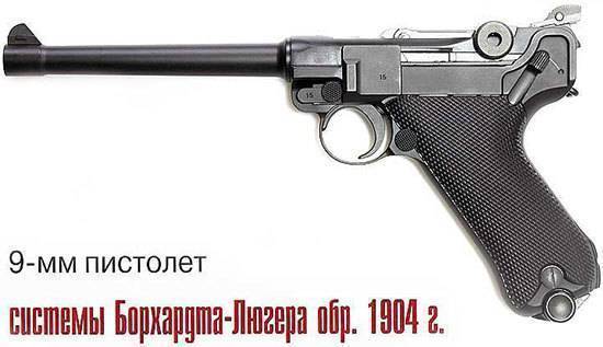 Пистолет borchardt c-93