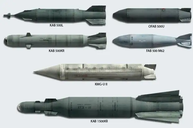 Фугасные авиационные бомбы с мпк (россия)