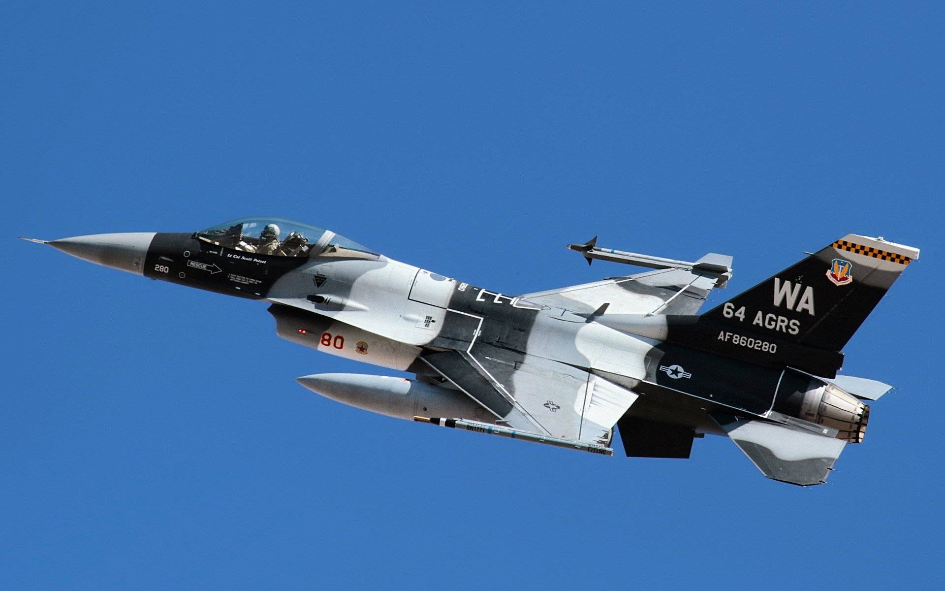 Истребитель f-16: самолет fighting falcon, место, тормозная система