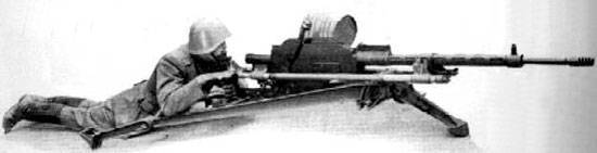 Противотанковое ружье Madsen 1935 (Дания).