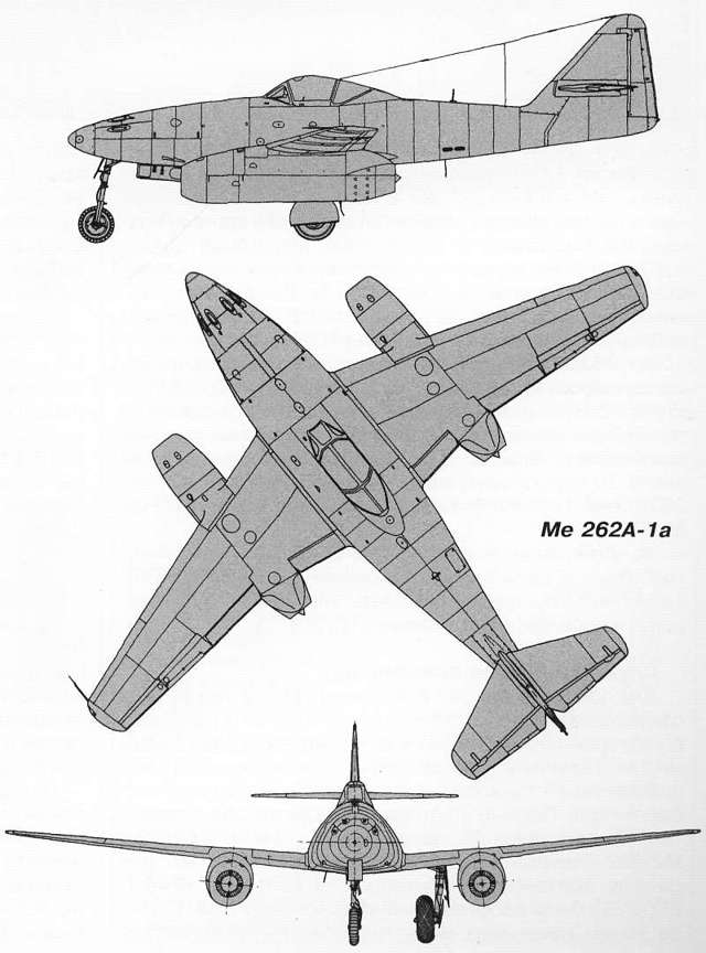 Messerschmitt 262 – самолет, который не смог переломить ход войны