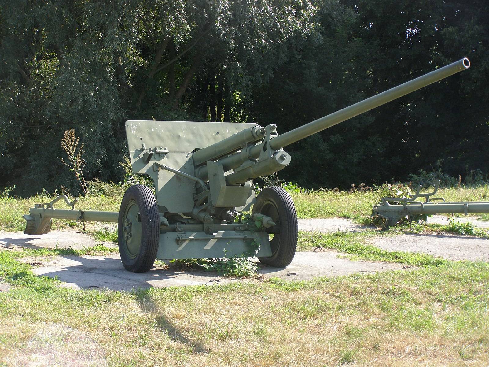 57 мм противотанковой пушки m1943 (зис-2) - 57 mm anti-tank gun m1943 (zis-2)