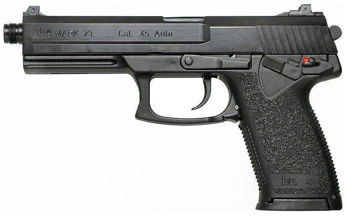 Пистолет Mk 23 – отличные характеристики и невысокая популярность