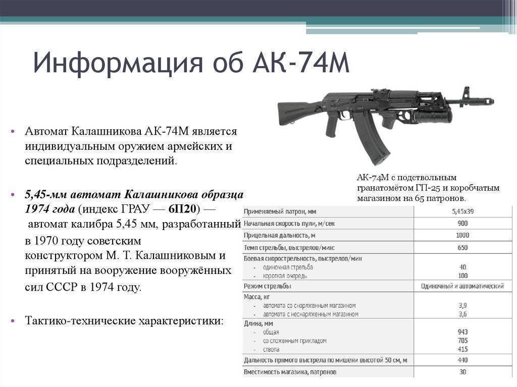 5,45 мм автомат калашникова ак-74 (рпк-74)