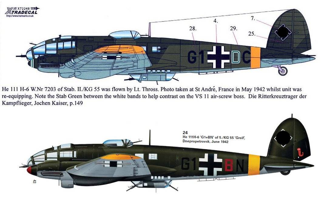 Heinkel he. 111 – «двойная молния» для молниеносной войны