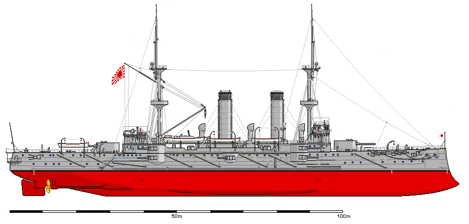 Броненосный крейсер «асама» в бою у мыса шантунг, часть ii. хронология участия