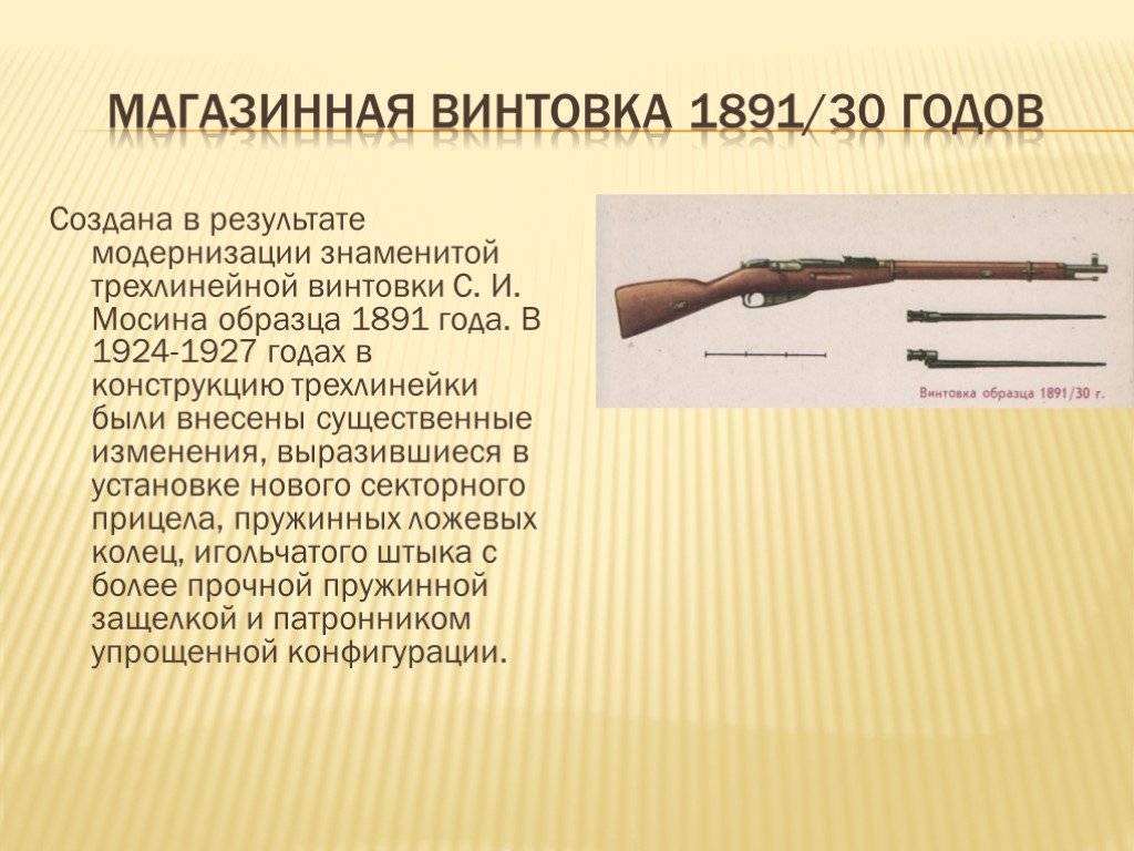 Трехлинейка 7,62-мм винтовка мосина