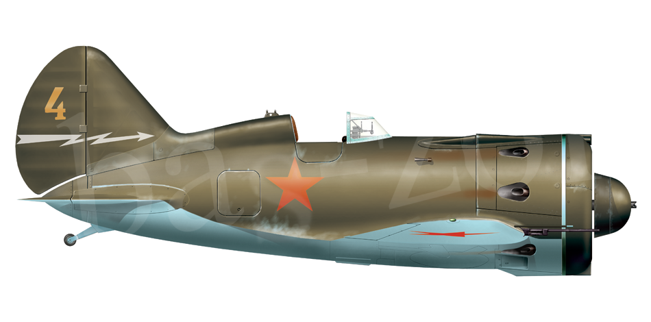 Советский истребитель и - 16