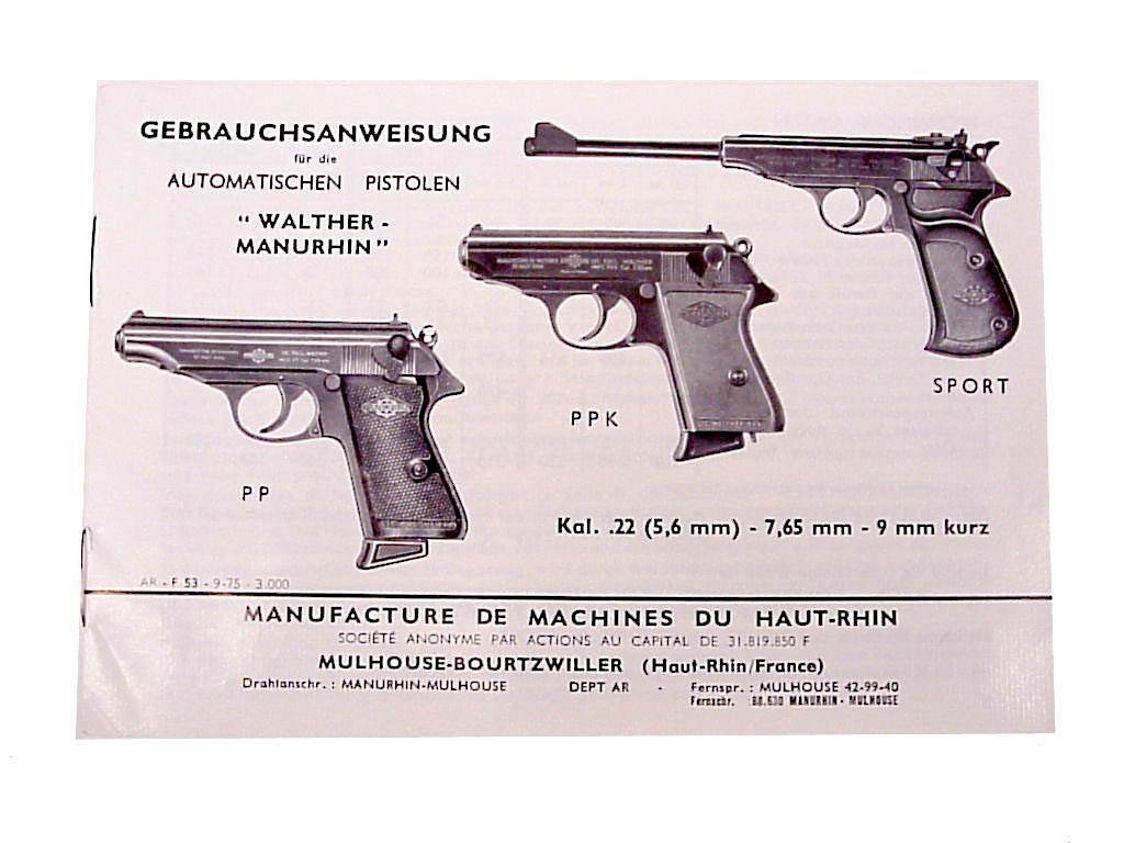 Немецкий пистолет вальтер: основные характеристики и обзор модификаций