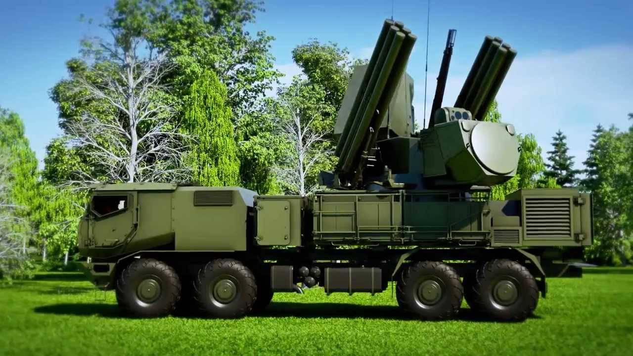 Зенитный ракетно-пушечный комплекс панцирь-с1