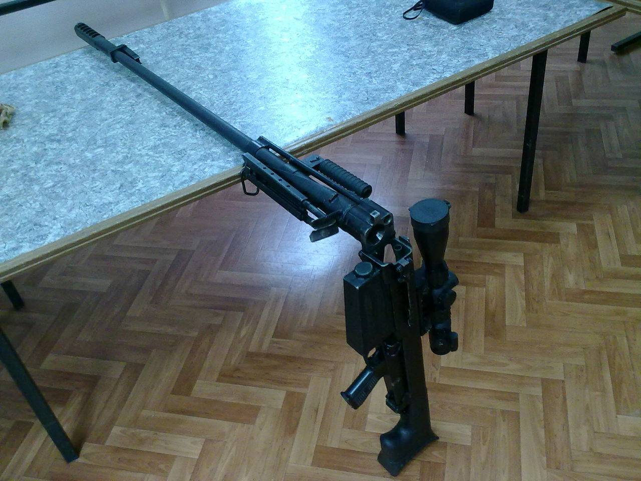 Снайперская винтовка осв-96 патрон калибр 12,7 мм