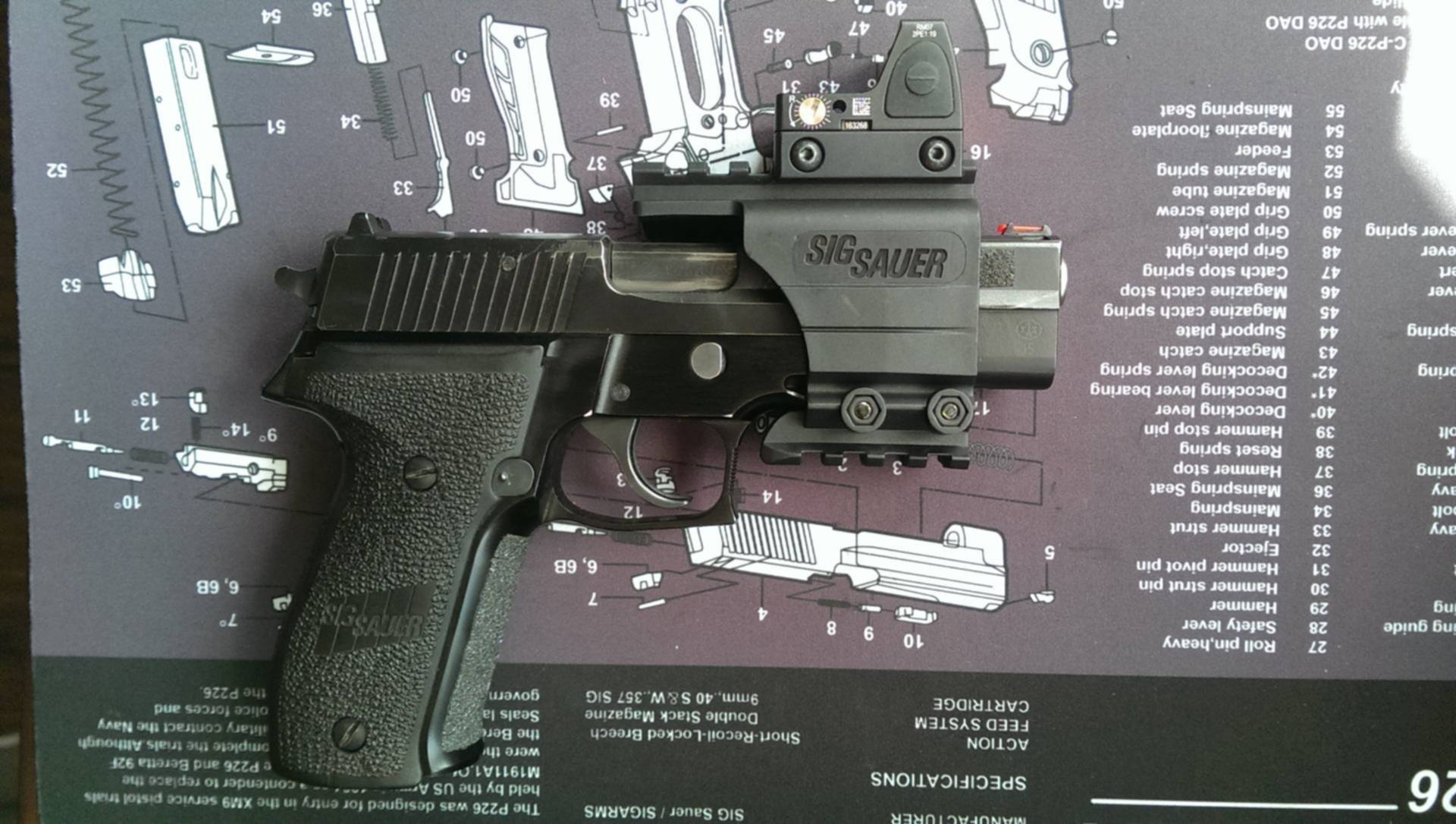 Пистолет sig-sauer p226