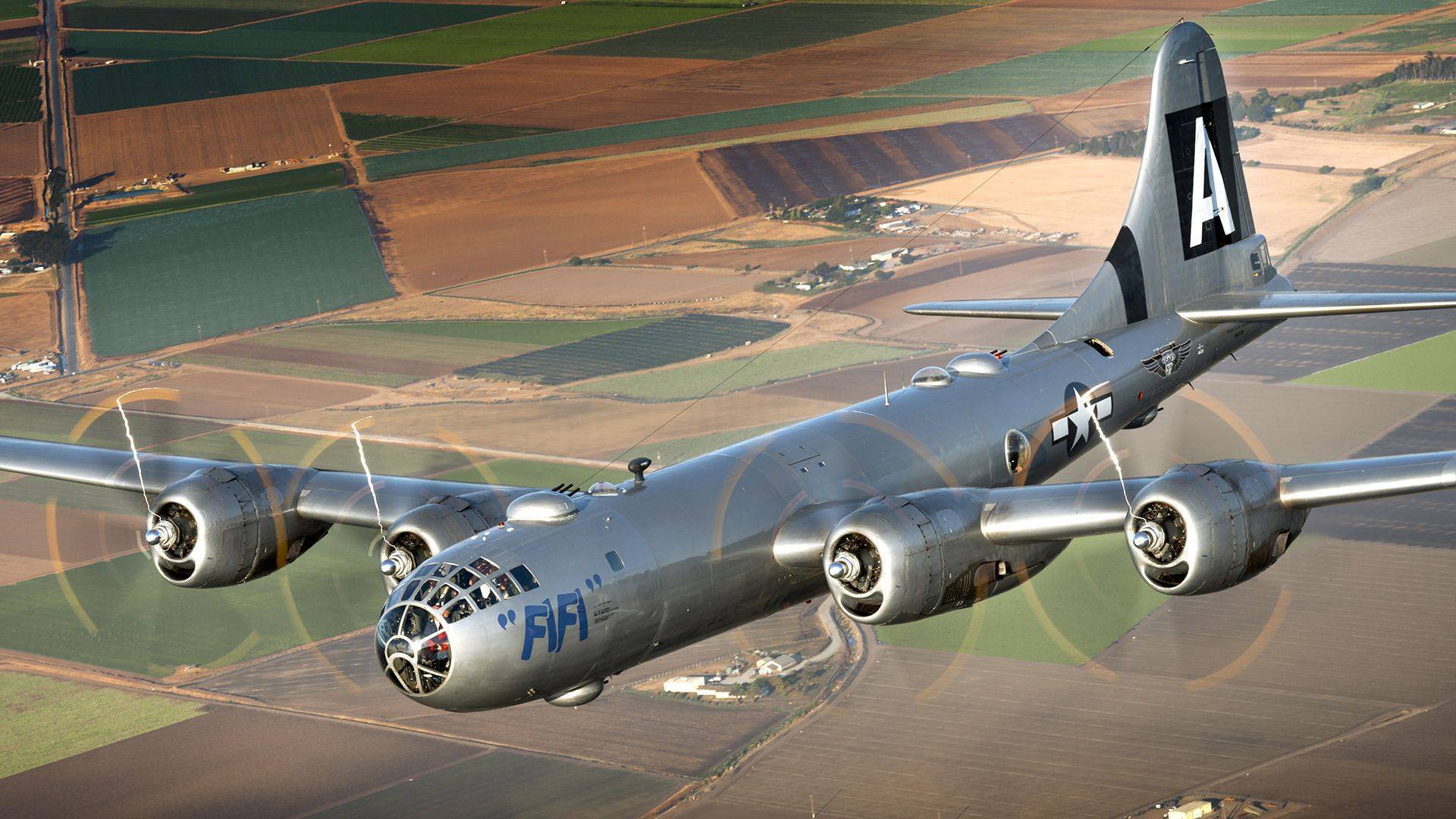 Бомбардировщик боинг b-29 «суперкрепость»