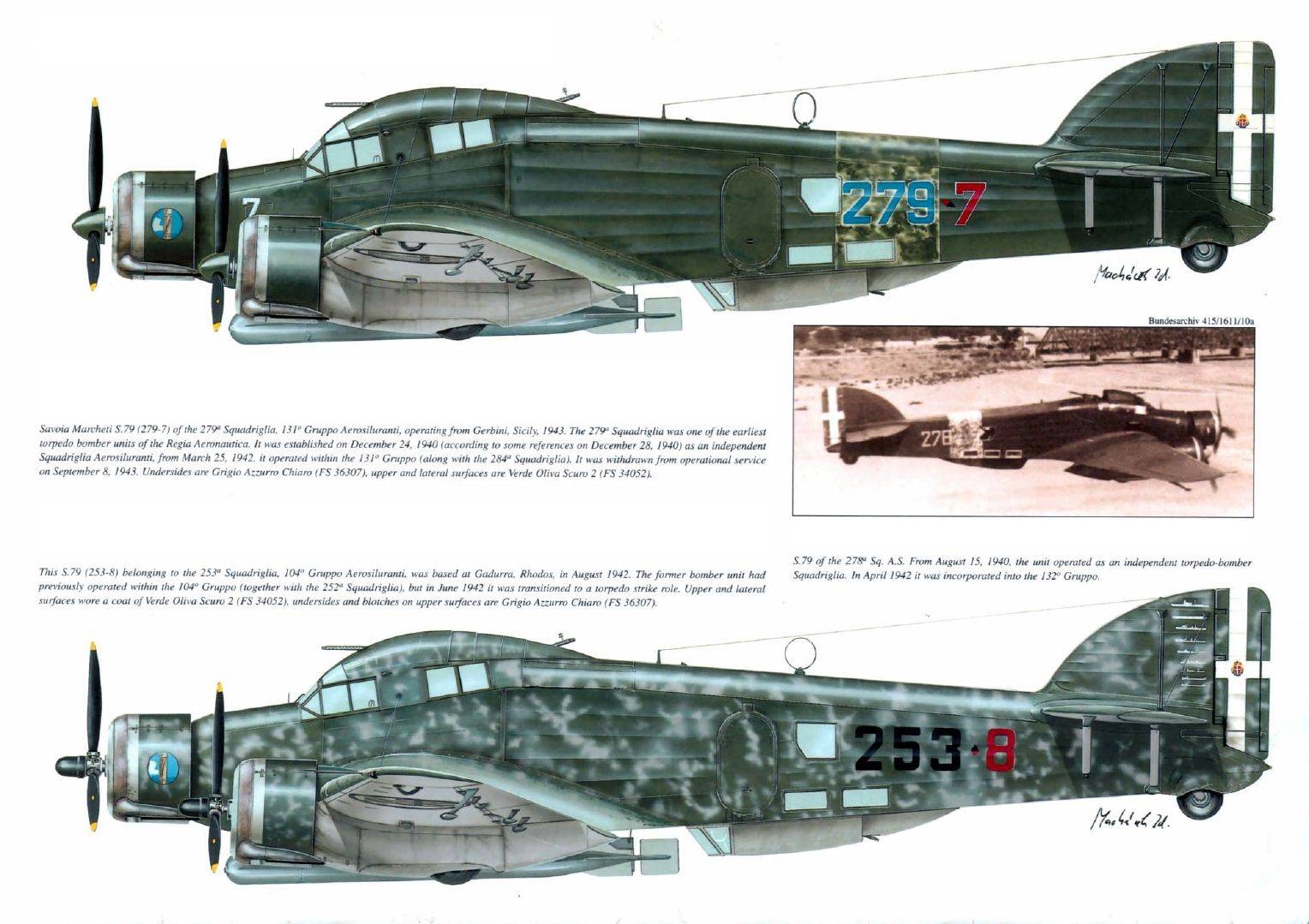 Бомбардировщик савойя-маркетти sm.79 «спарвиеро»