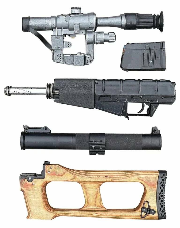 Оружие КГБ и ГРУ: Снайперская винтовка ВСС «Винторез»