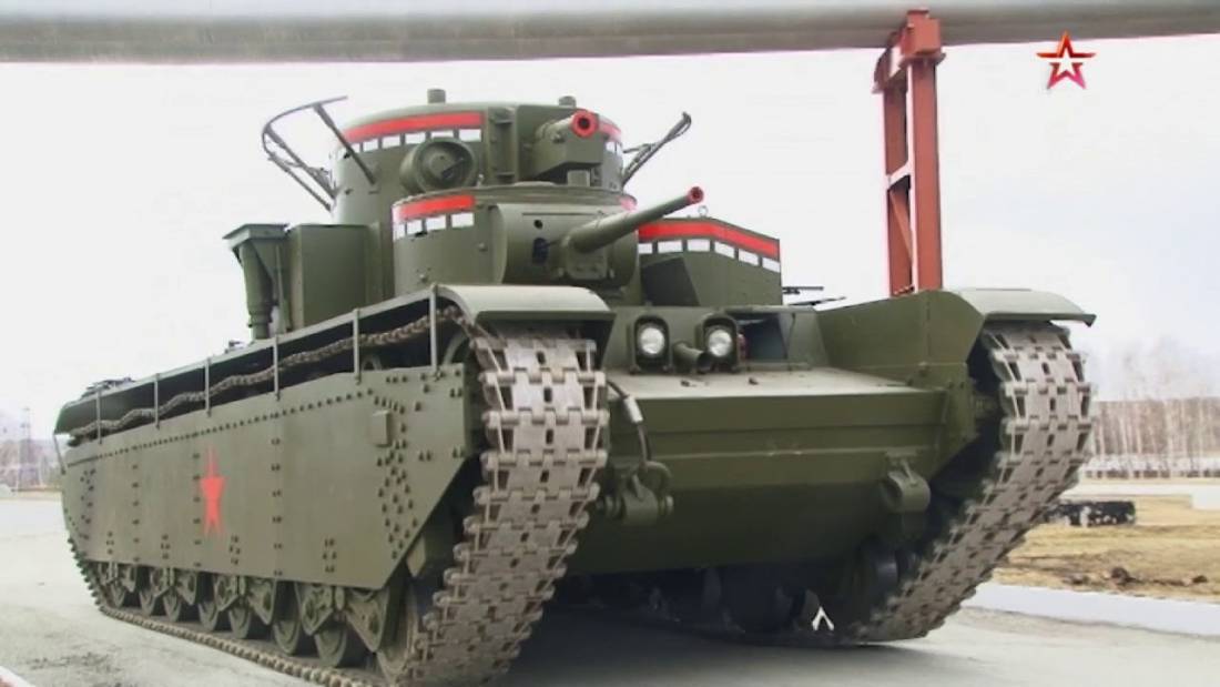 Т-35 — советский тяжелый танк 1931 года