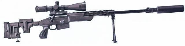 Снайперская винтовка brügger & thomet apr308 / 338