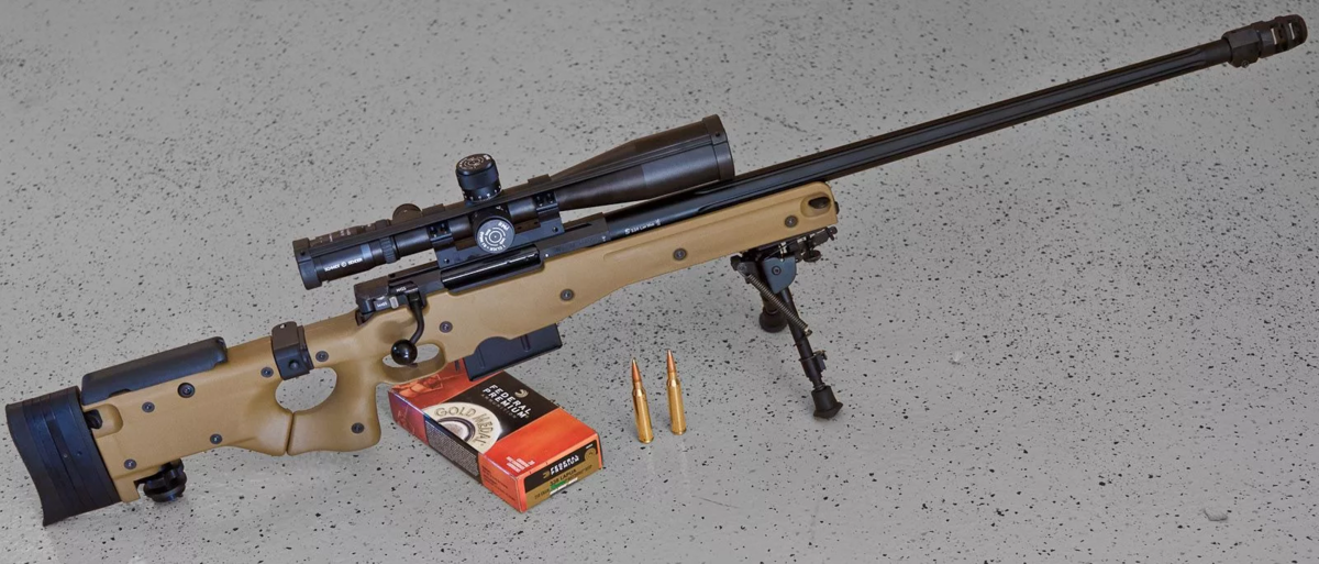 Снайперские винтовки l96a1 aw (arctic warfire) и l115a3 (long range rifle)