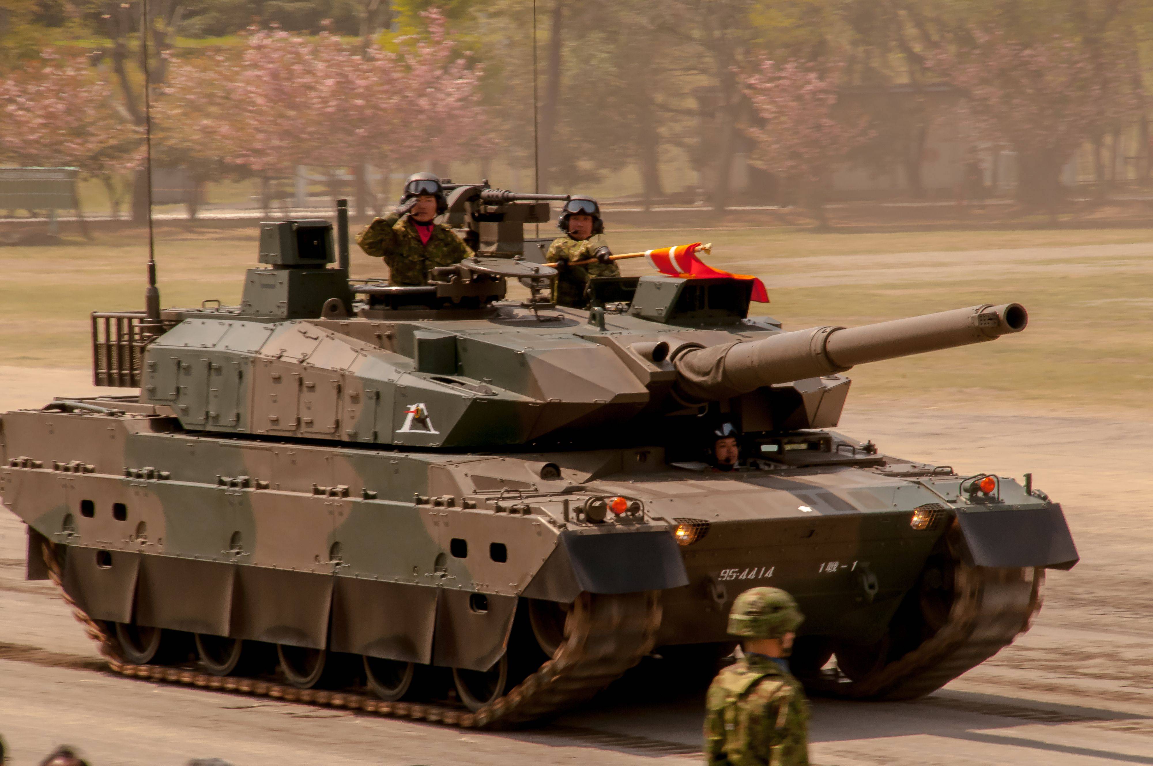 Танк «тип-10» сил самообороны японии - инвоен info