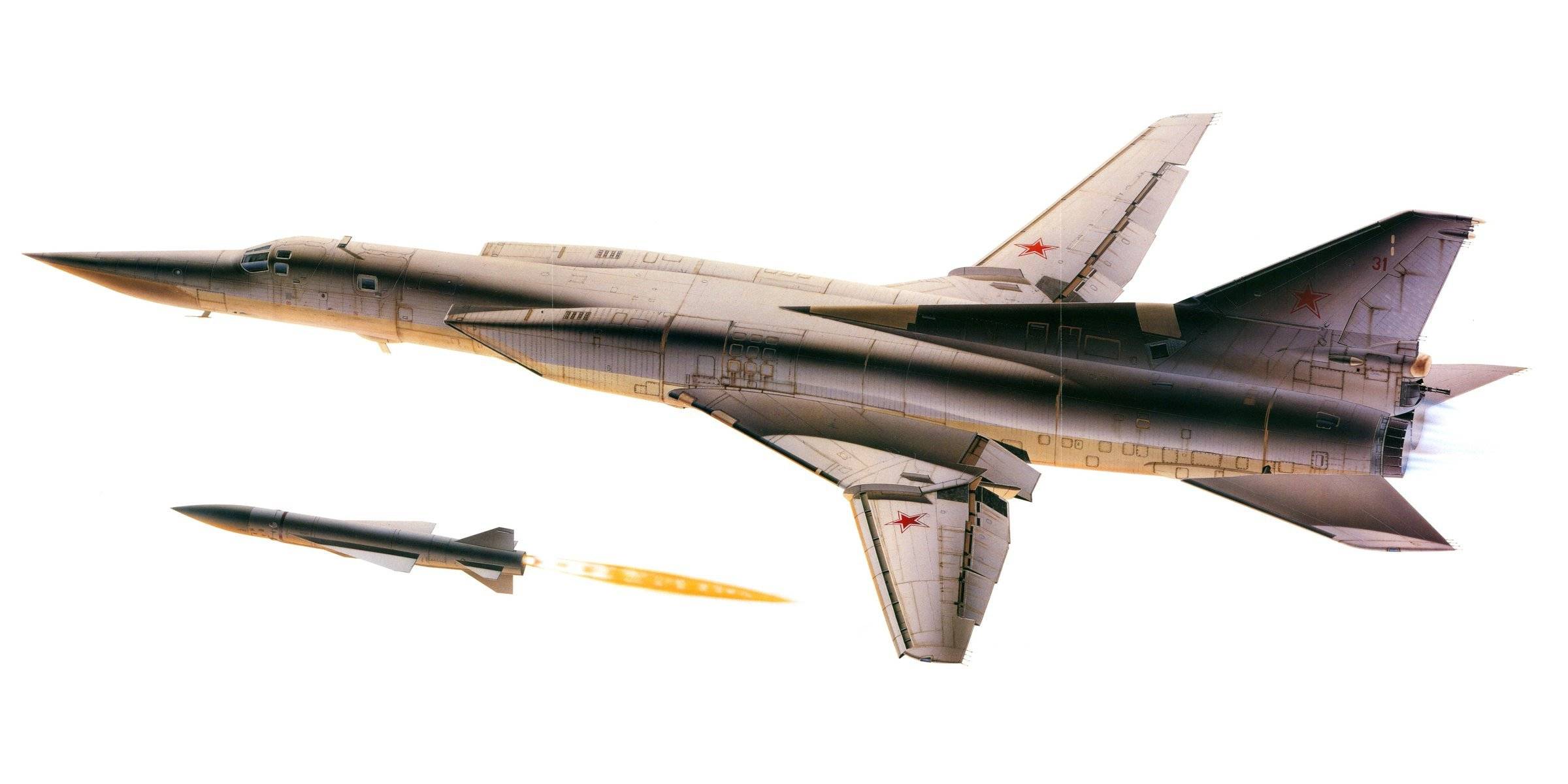 Самолёт ту-22 - стратегический бомбардировщик