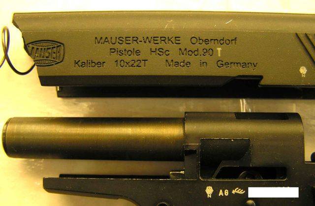 Всё о травматическом пистолете mauser hsc: история, габариты и конструкция