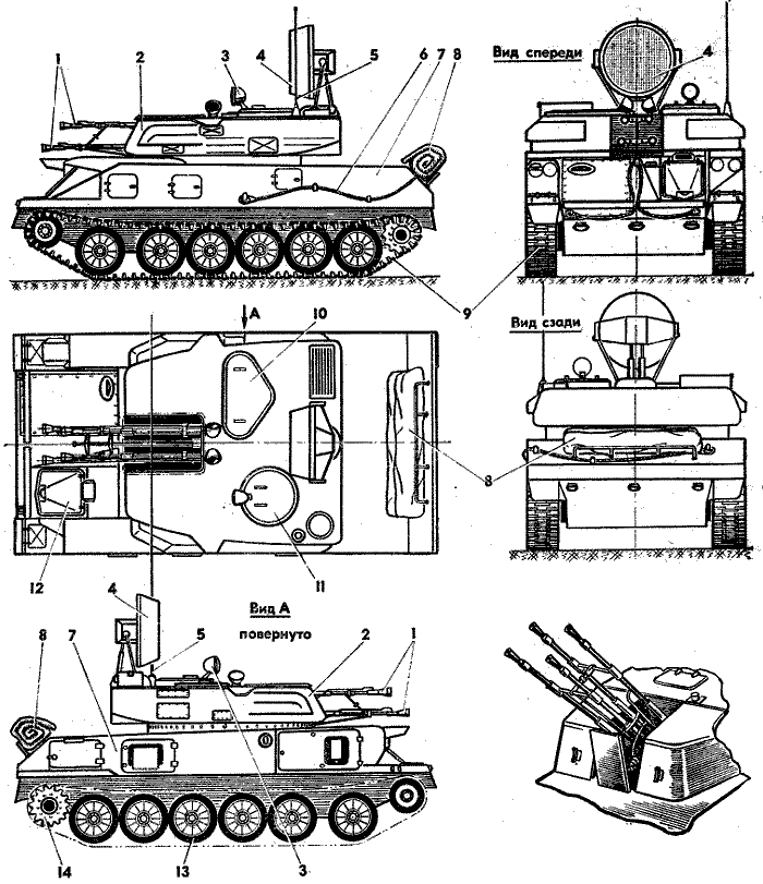 Самоходная зенитная установка зсу-23-4 «шилка»: история создания, описание и характеристики